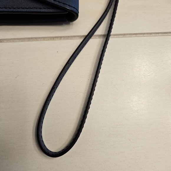 Jacquemus Navy "Le Porte" Leather Wallet/Card Holder - Picture 4 of 7